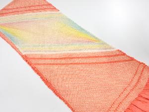 正絹　振袖用　絞り　帯揚げ